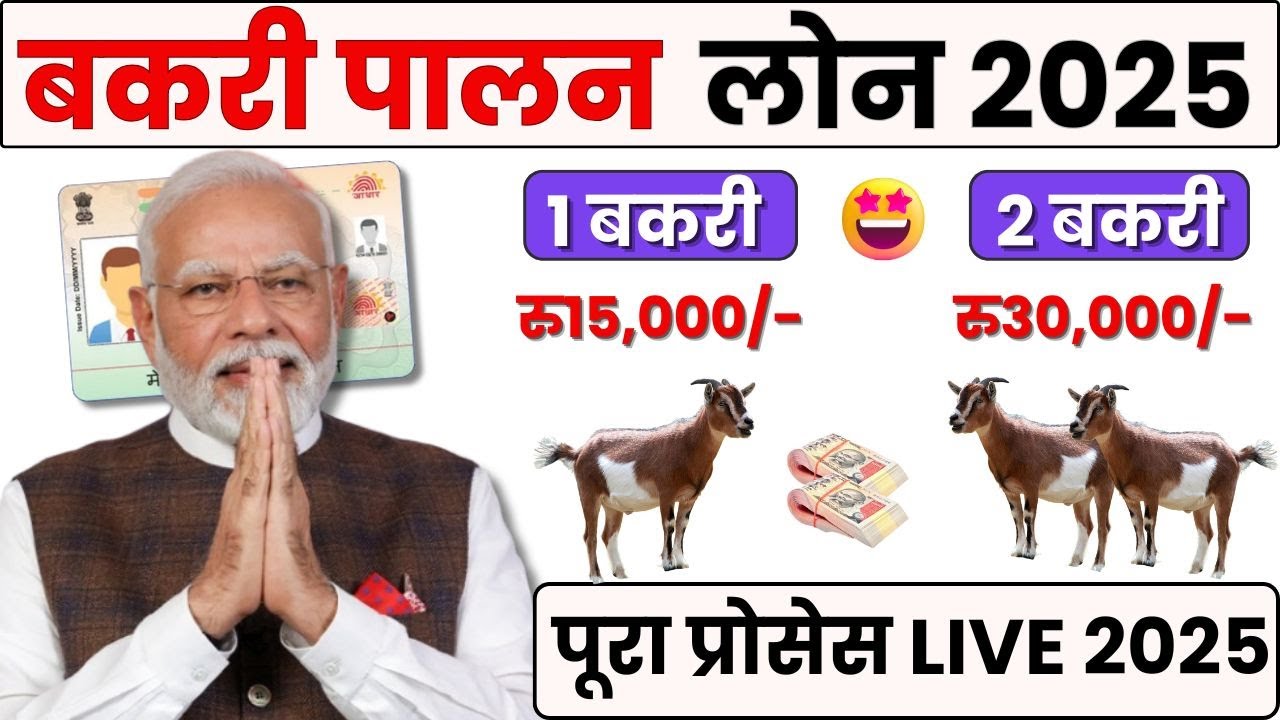 Goat Farming Loan Online Apply